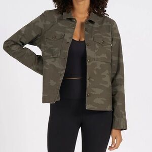 Vuori Ripstop Camo Button Down Jacket